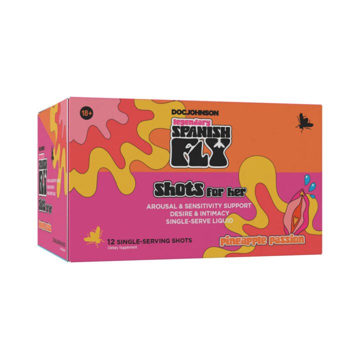 Spanish Fly Shot For Her 2 oz. Pineapple Passion 12-Pack Display
