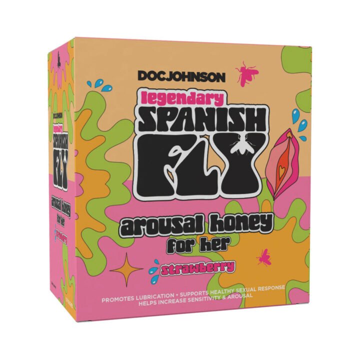 Spanish Fly Arousal Honey For Her 10g Strawberry 12-Pack Display