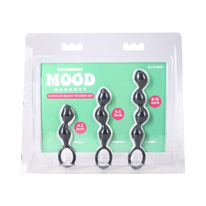 Mood Naughty Contour Beads Trainer Set Black