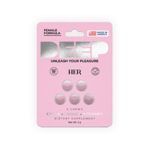 DEEP Her Chews 5/Card 2g