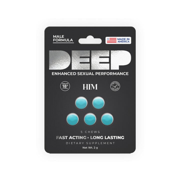 DEEP Him Chews 5/Card 2g