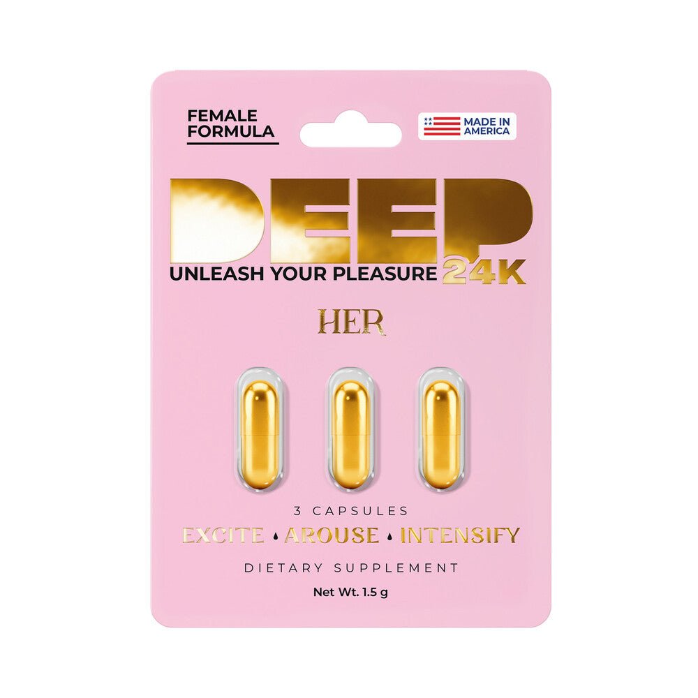 DEEP Her 24K Capsules 3/Card 1.5g