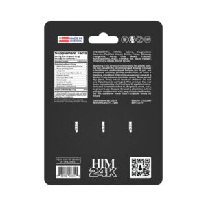 DEEP Him 24K Capsules 3/Card 8-Pack Display - Image 4