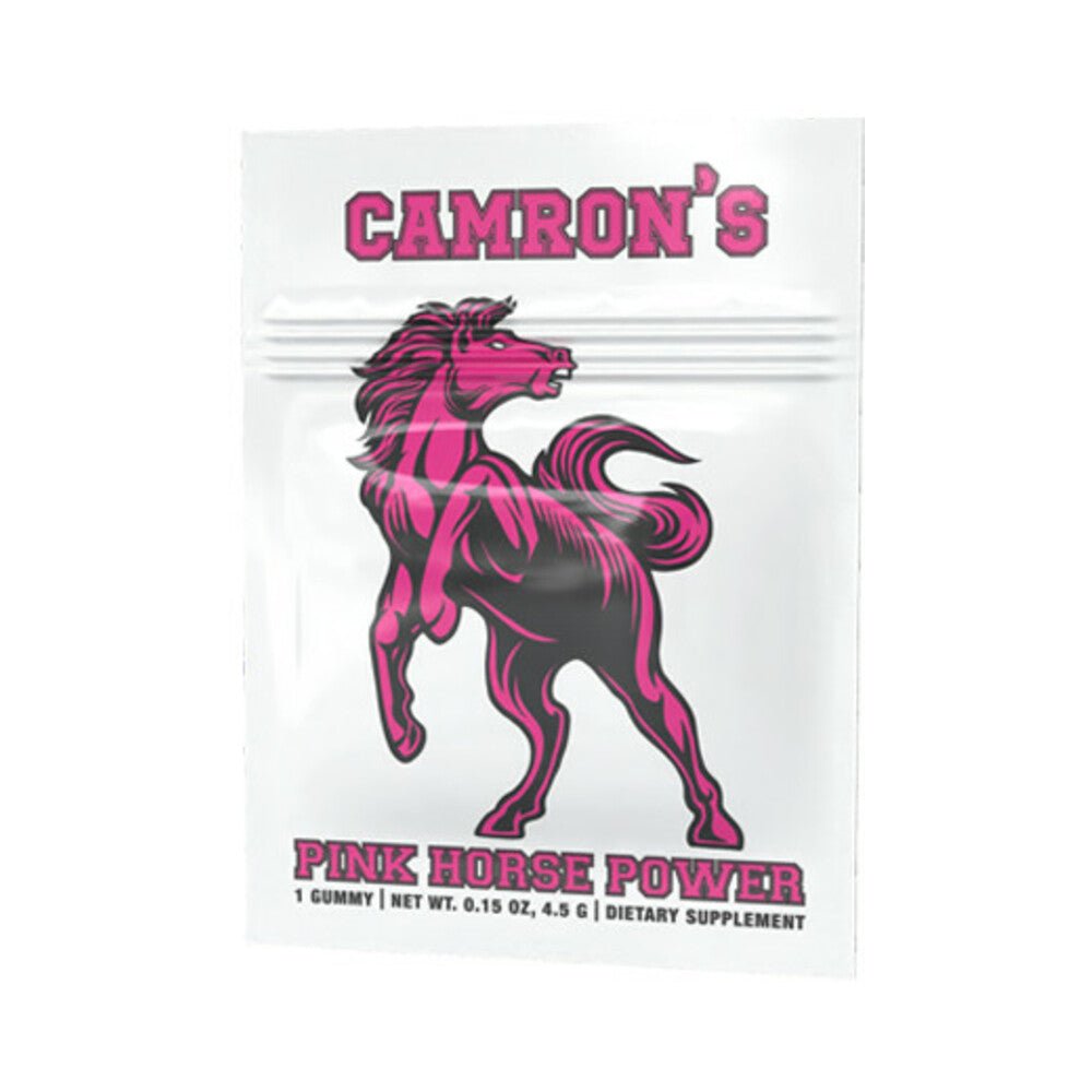 CAMRON''S Pink Horse Power Gummy 12-Pack Display