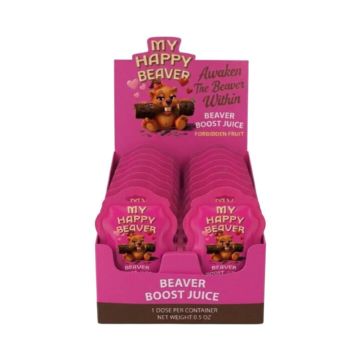 My Happy Beaver - Beaver Boost Juice Shot 0.5 oz. 12-Pack Display