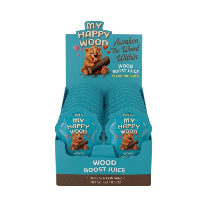 My Happy Wood - Wood Boost Juice Shot 0.5 oz. 12-Pack Display