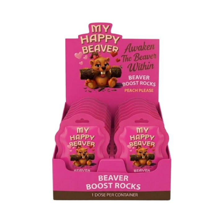 My Happy Beaver - Beaver Boost Rocks 10g 12-Pack Display