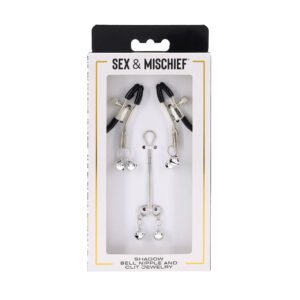 Sportsheets Sex & Mischief Shadow Bell Nipple and Clit Jewelry
