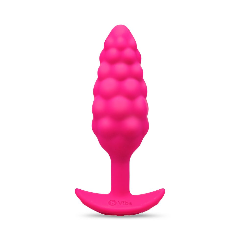 b-Vibe Bump Texture Plug Pink - Image 2
