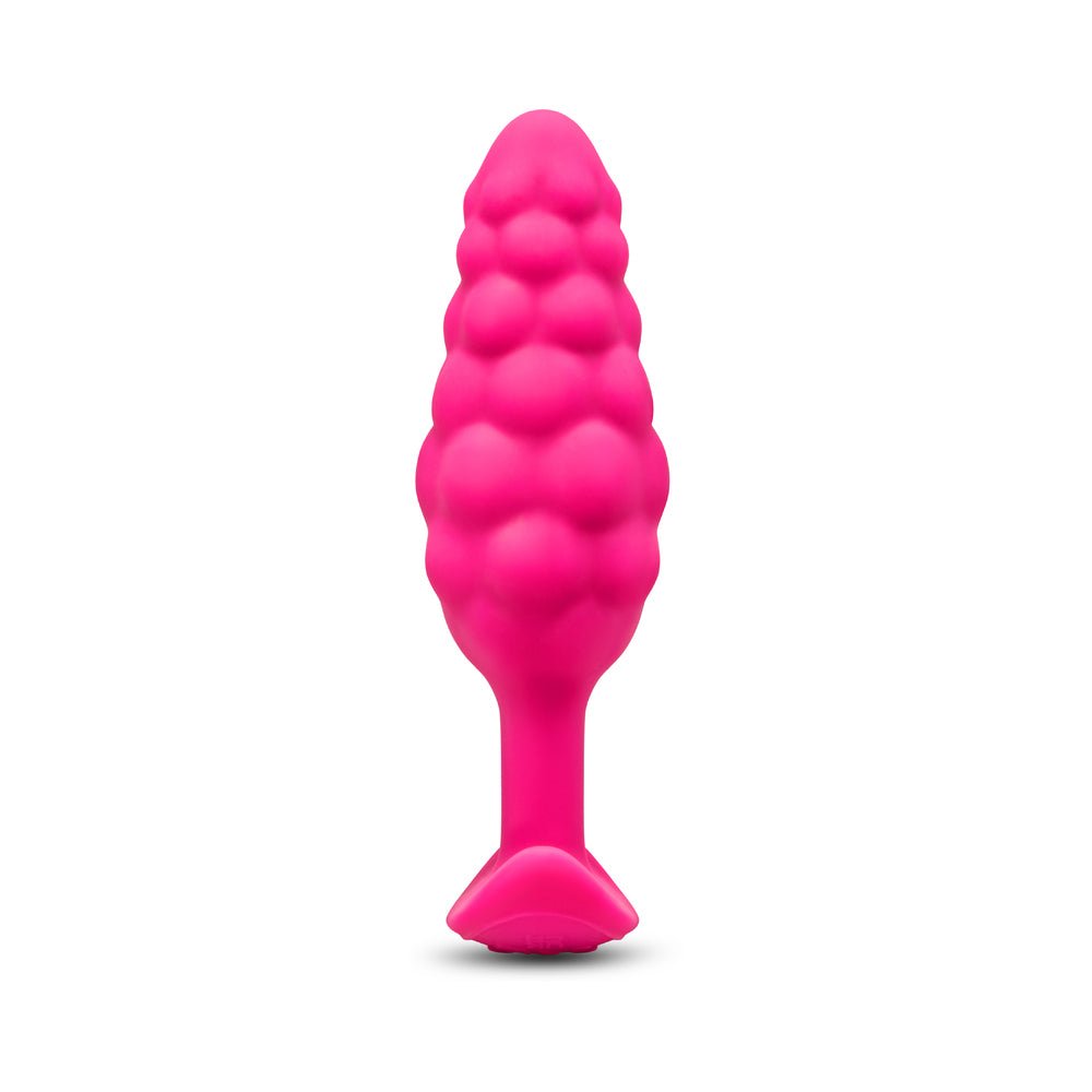 b-Vibe Bump Texture Plug Pink - Image 3