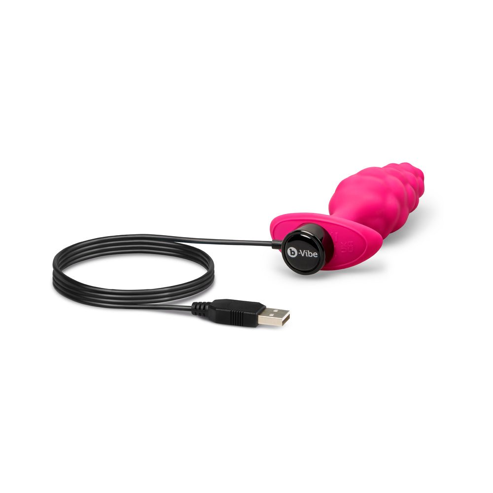 b-Vibe Bump Texture Plug Pink - Image 8