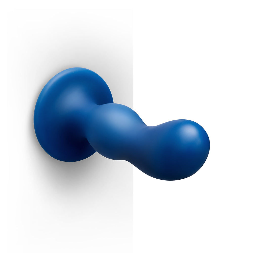 b-Vibe Milk 8.5 in. Curved Anal Trainer with Tapered Tip and Suction Cup - Image 8