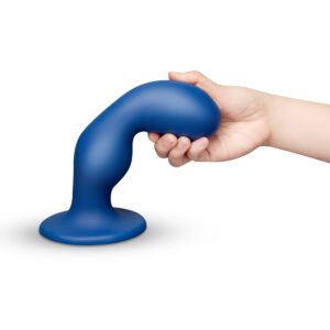 b-Vibe Milk 8.5 in. Curved Anal Trainer with Tapered Tip and Suction Cup - Image 10
