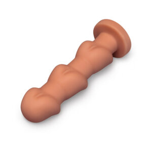 b-Vibe Headz 10.5 in. Multi-Bulb Dildo with Flared Base - Image 6