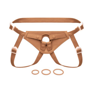 Alternative view of Together Toy NudeFit FlexCurv Strap-On Harness Medium