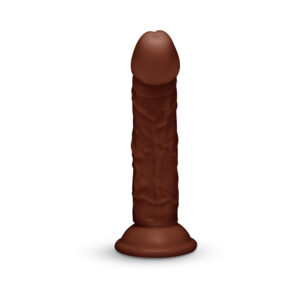 Together Toy 6.75 in. Realistic Dildo Dark - Image 3