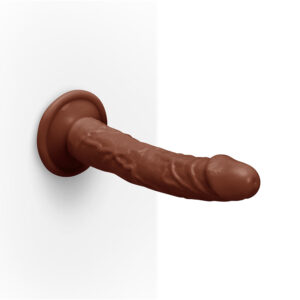 Together Toy 6.75 in. Realistic Dildo Dark - Image 8