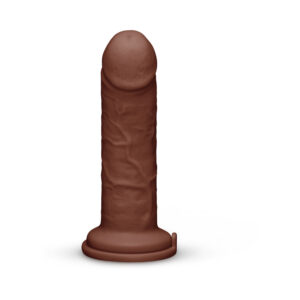 Together Toy 8.5 in. Realistic Dildo Dark - Image 3