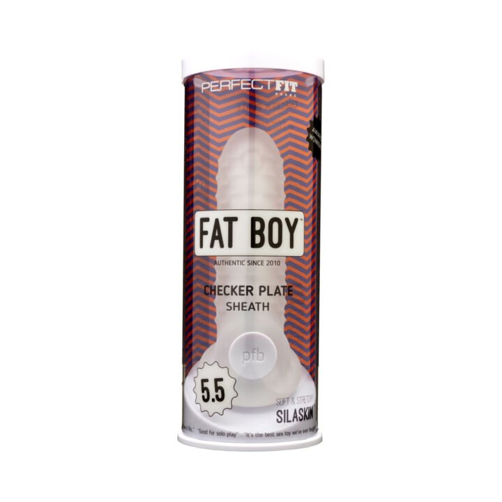 Perfect Fit Fat Boy Checker Box Sheath 5.5 in. Clear