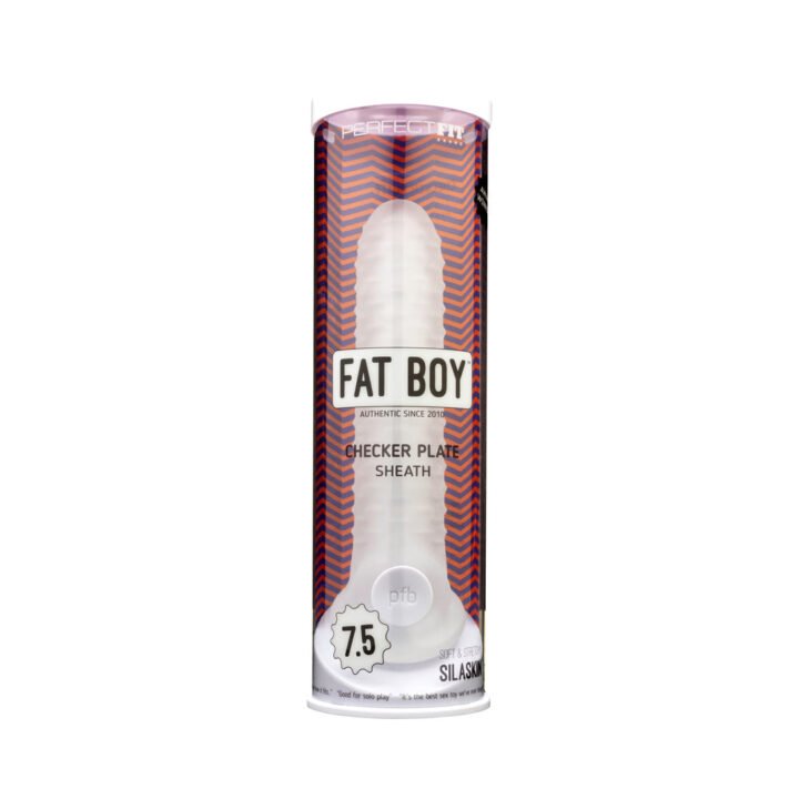 Perfect Fit Fat Boy Checker Box Sheath 7.5 in. Clear