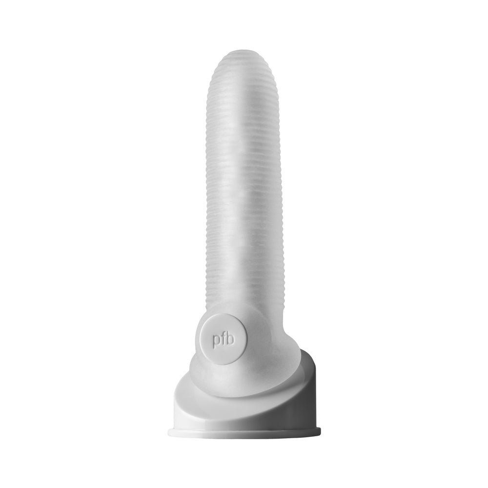 Perfect Fit Fat Boy Micro Ribbed Sheath 6.5 in. Clear - Image 4