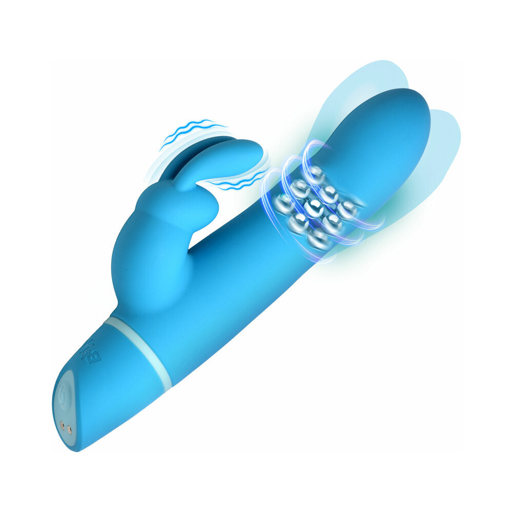 BANG! Silicone Rabbit Vibrator Blue - Image 2