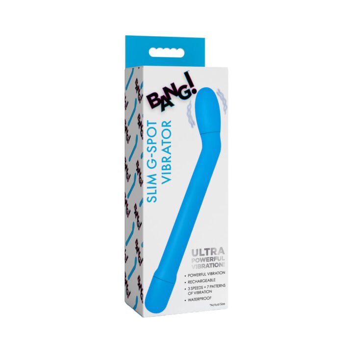 BANG! Slim G-Spot Vibrator Blue