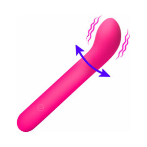 Alternative view of BANG! G-Spot Flexible Silicone Vibrator Pink