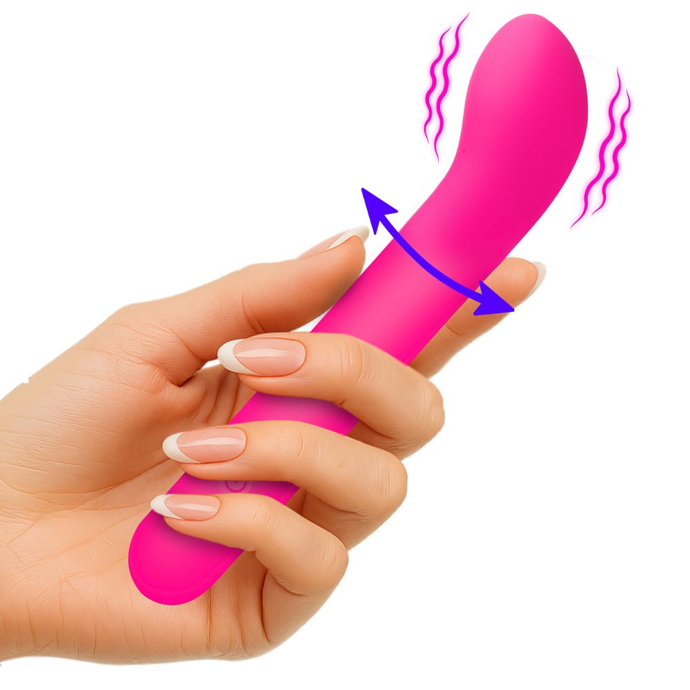 BANG! G-Spot Flexible Silicone Vibrator Pink - Image 3