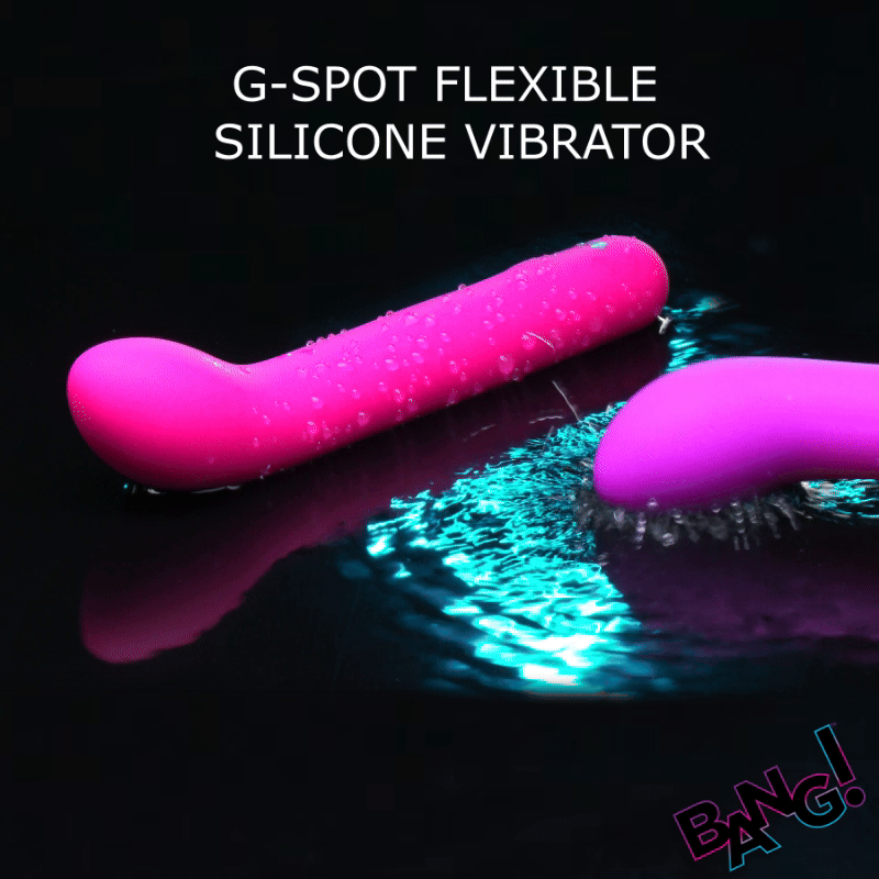 BANG! G-Spot Flexible Silicone Vibrator Pink - Image 7