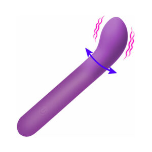 Alternative view of BANG! G-Spot Flexible Silicone Vibrator Purple
