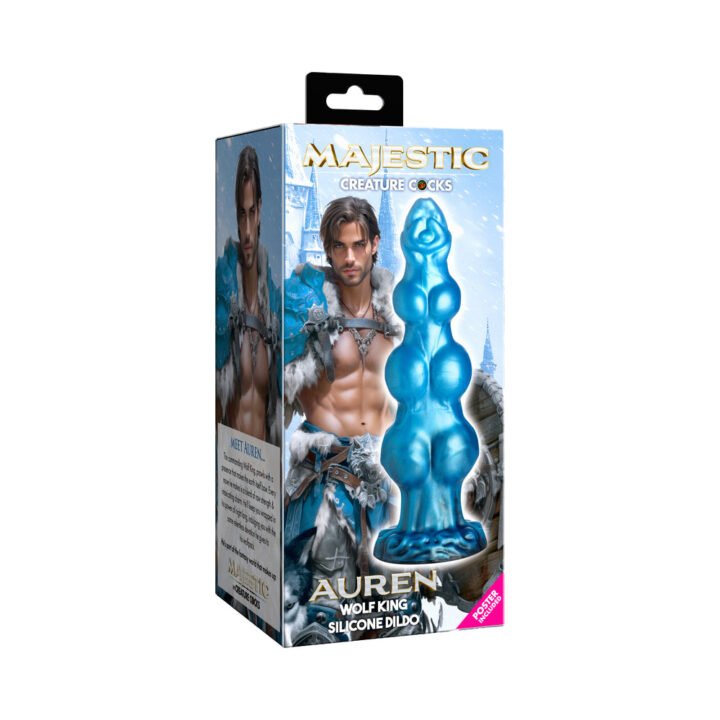 Majestic Auren Wolf King Silicone Dildo