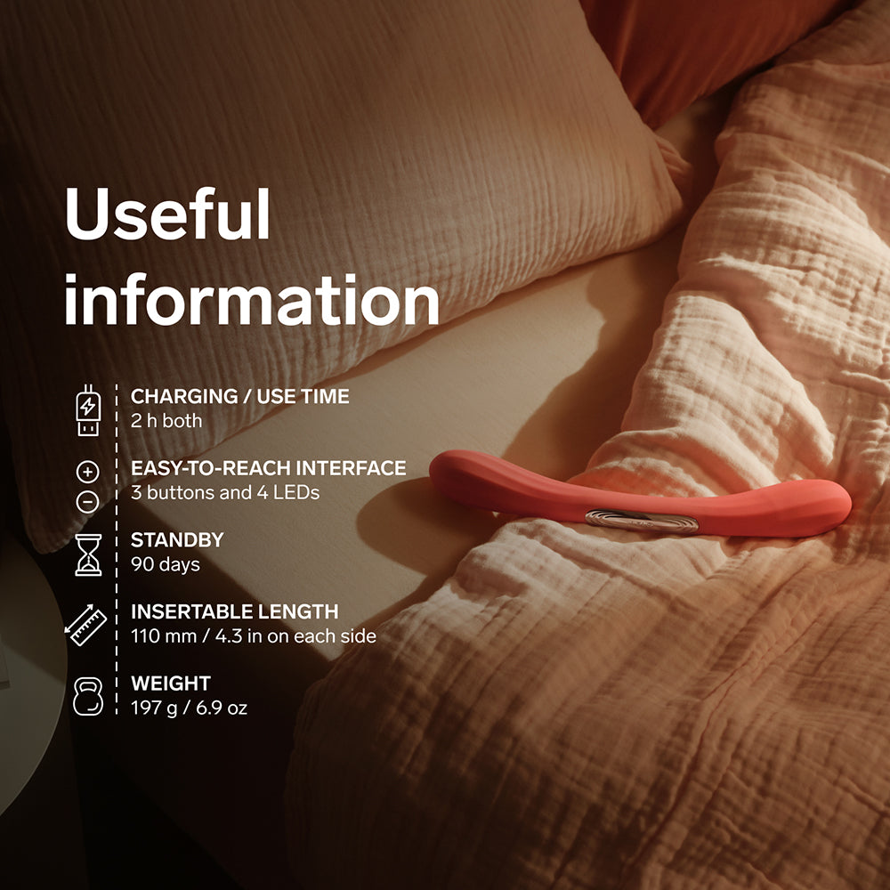 LELO BOOMERANG Coral Red - Image 6