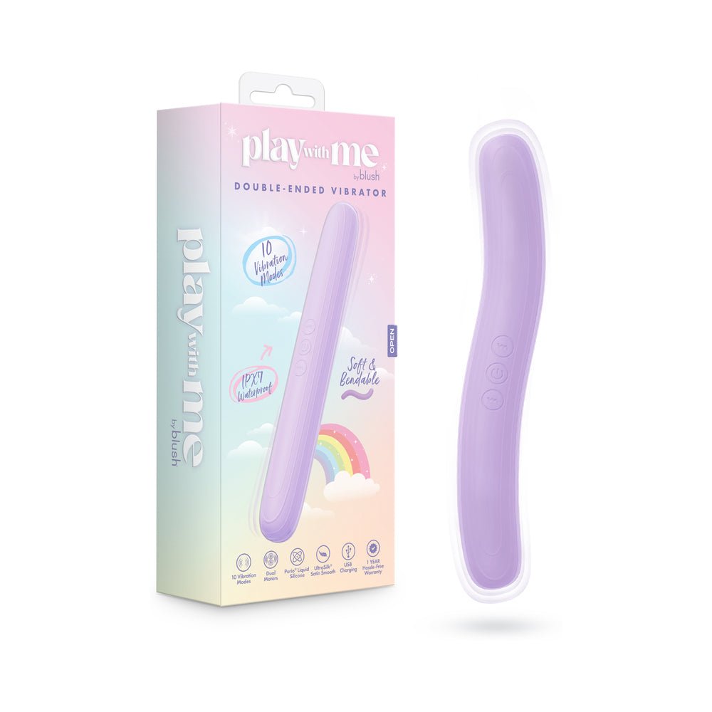 Play With Me Silicone Double Ended Vibrator