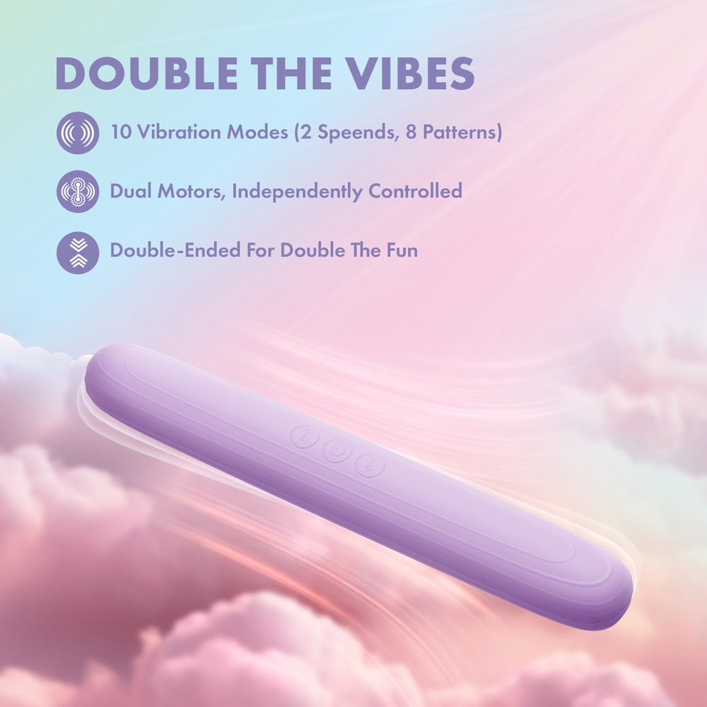 Play With Me Silicone Double Ended Vibrator - Image 9