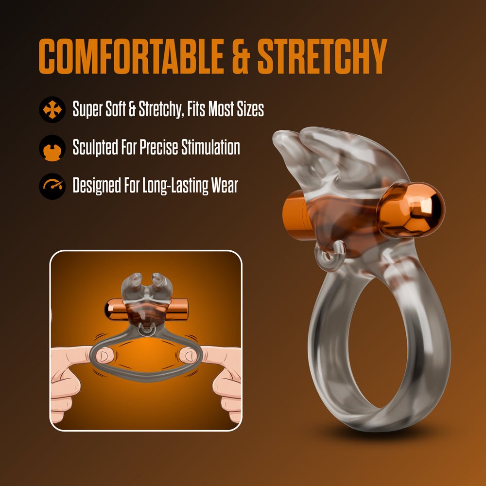 Stay Hard Vibrating Cock Ring Set with Sleeve 4 - Image 10