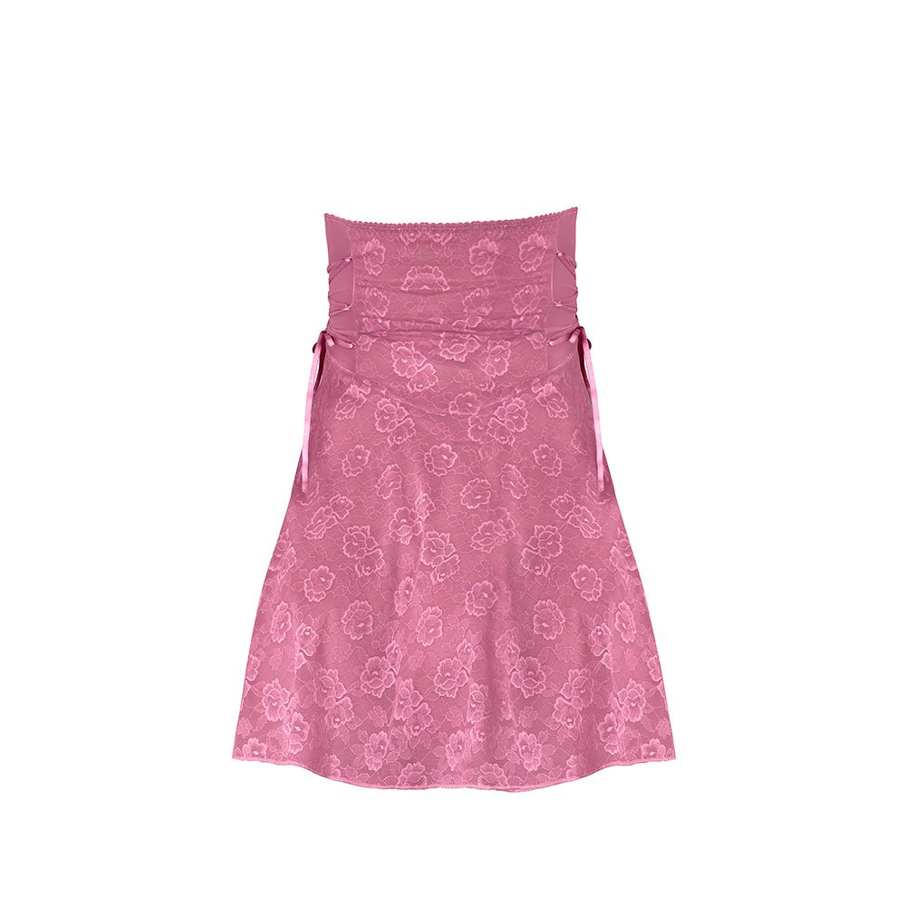 Magic Silk Wisteria Mist Halter Babydoll & G-Set Pink S/M - Image 7