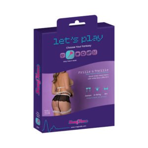 Magic Silk Sexy Time Frills & Thrills Black Queen Size - Image 6