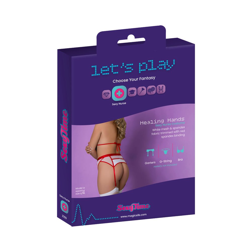 Magic Silk Sexy Time Healing Hands White S/M - Image 7