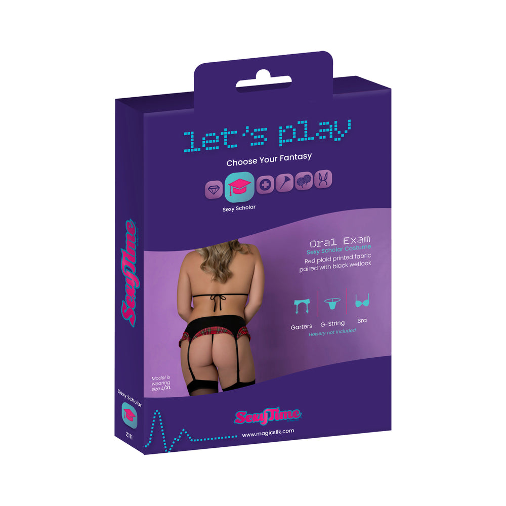 Magic Silk Sexy Time Oral Exam Red Queen Size - Image 7