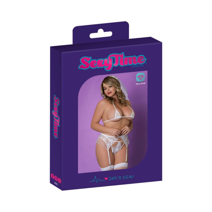 Magic Silk Sexy Time Ever After White L/XL