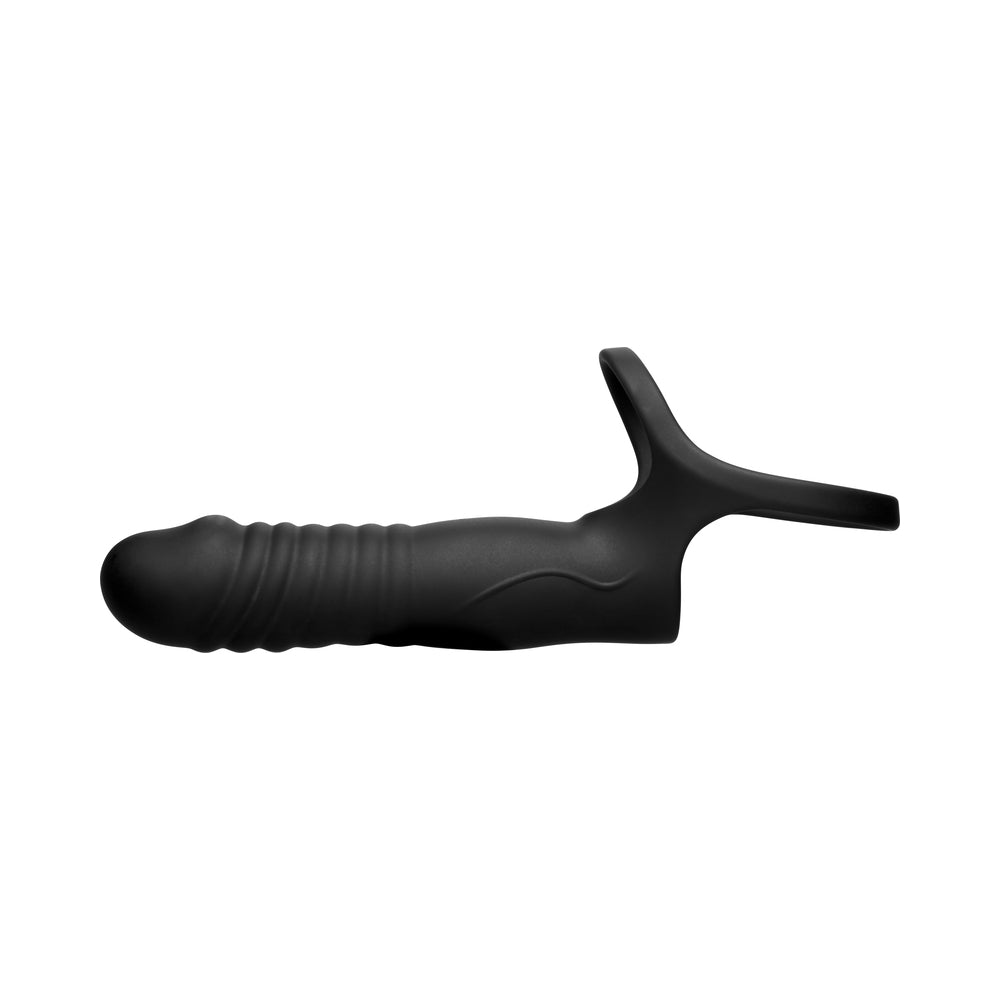 JOCK Enhancers Double Thrust Thrusting & Vibrating Double Penetration C-Ring w/ Remote - Image 5