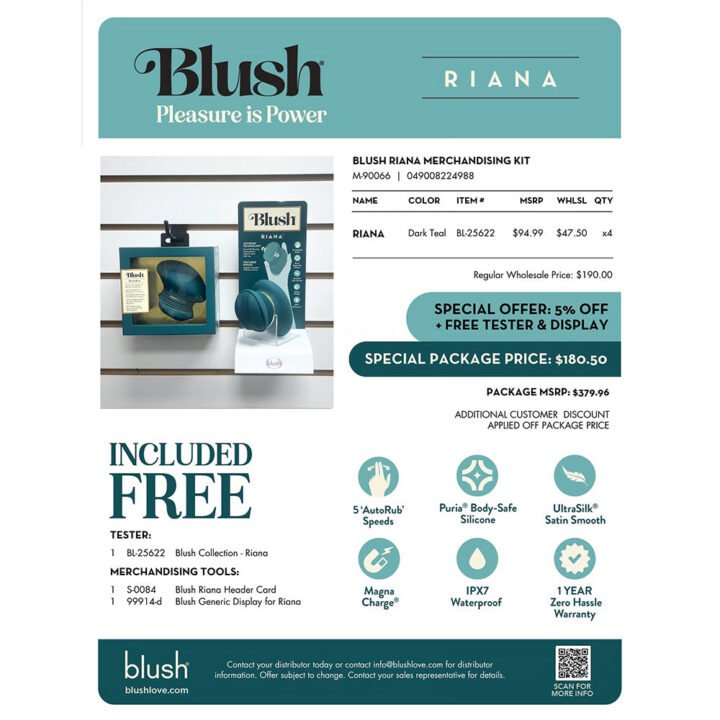 Blush Riana Merchandising Kit