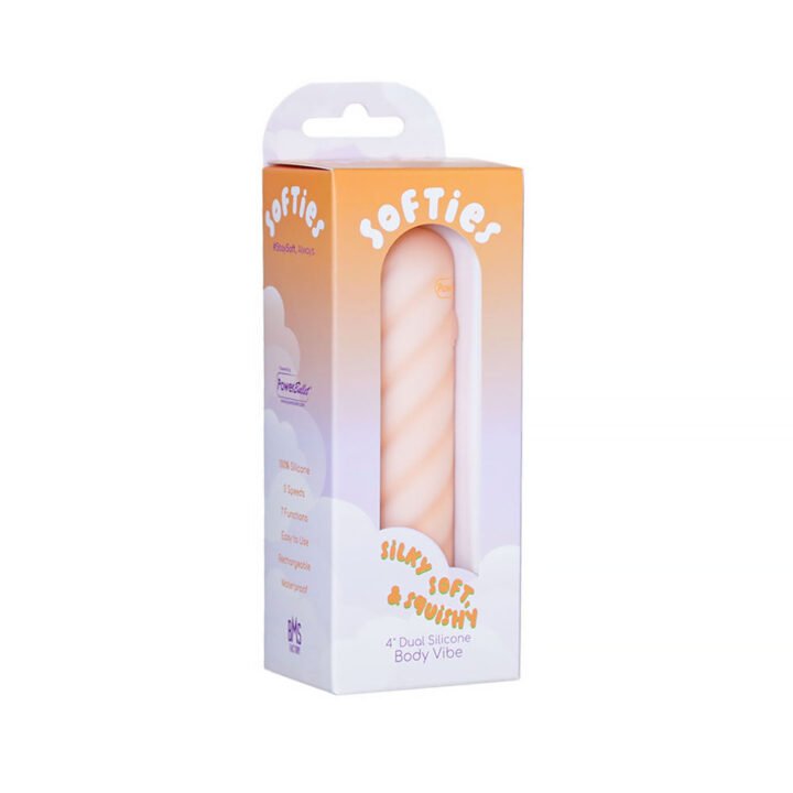 Softies Dual Layer Bullet 4 in. Orange