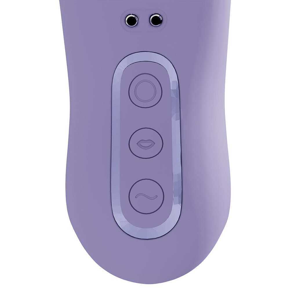 VIVE Dolce Callalily G-Spot Tapping with Tongue Stimulator & Breast/Vulva Pump - Image 6