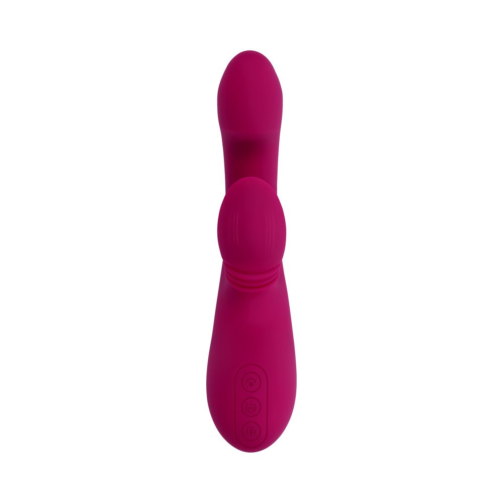 Evolved Gentle Persuasion Circular Clitoral Massager Burgundy - Image 7