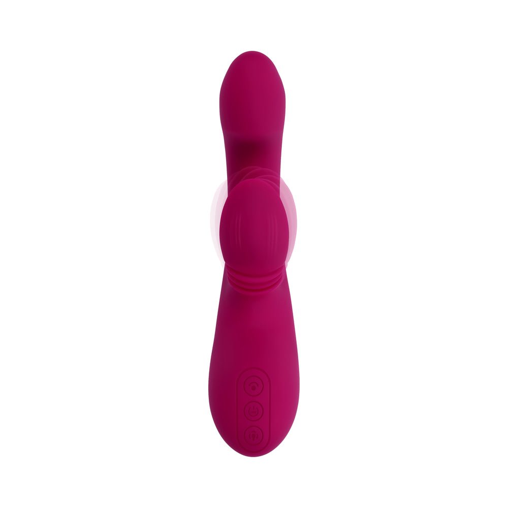 Evolved Gentle Persuasion Circular Clitoral Massager Burgundy - Image 8
