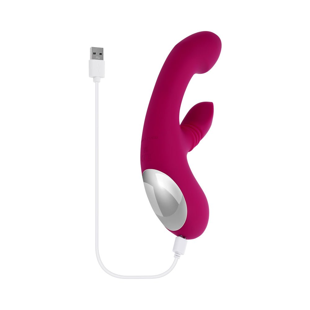 Evolved Gentle Persuasion Circular Clitoral Massager Burgundy - Image 10