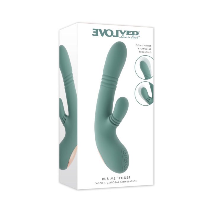 Evolved Rub Me Tender G-Spot Gyration & Thrusting Mint
