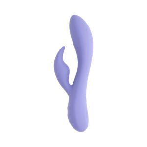 Alternative view of Selopa Purple Craze Dual Vibe With Ear-Shaped Stimulator Purple